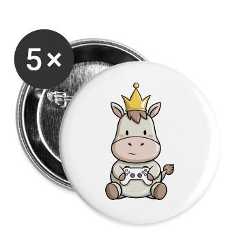 Controller Donkey Crown - Buttons large 2.2''/56 mm (5-pack) - white - Front