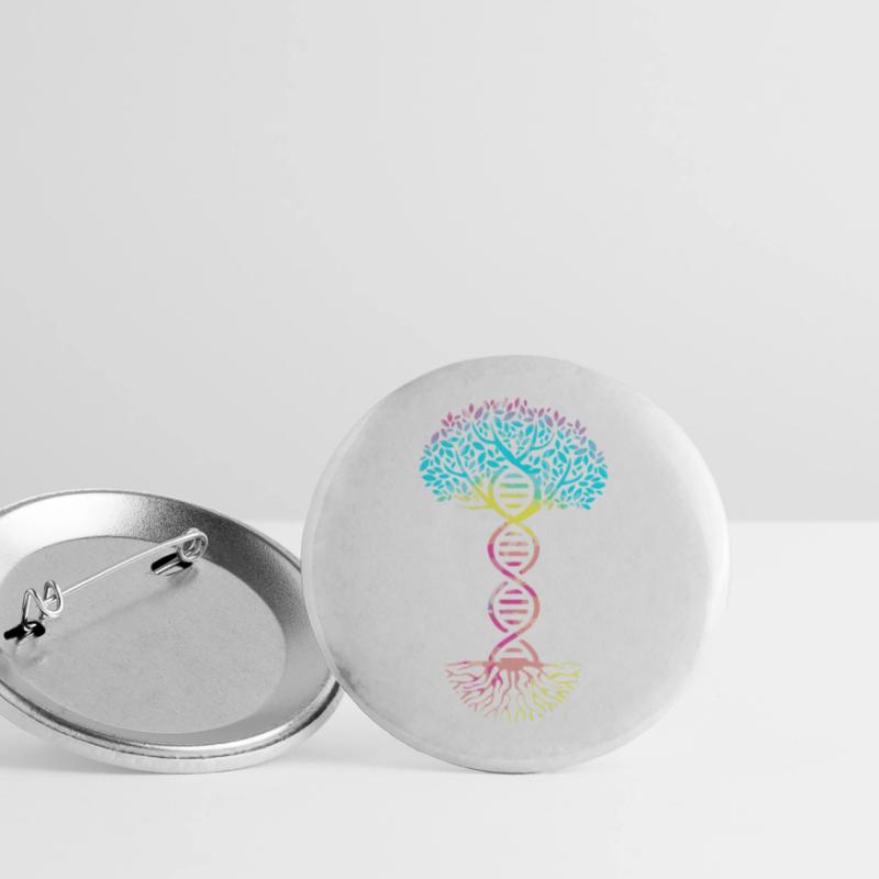 Structural formula molecule Buttons large 2.2''/56 mm (5-pack)