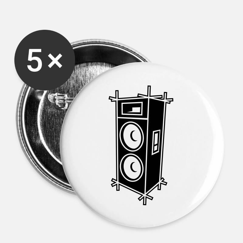 enceinte_inv - Buttons large 2.2''/56 mm (5-pack) - white