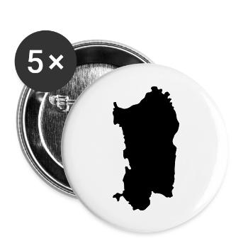 sardinien__f1 - Buttons large 2.2''/56 mm (5-pack) - white - Front