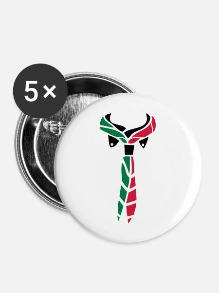 Scout scarf - Buttons large 2.2''/56 mm (5-pack) - white