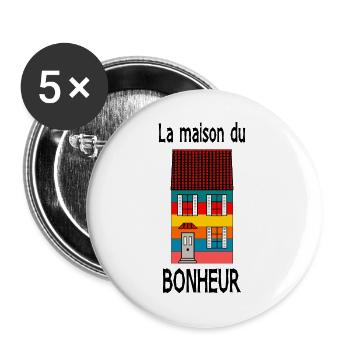 anniversary. Anniversary Decade. humor. funny - Buttons large 2.2''/56 mm (5-pack) - white - Front
