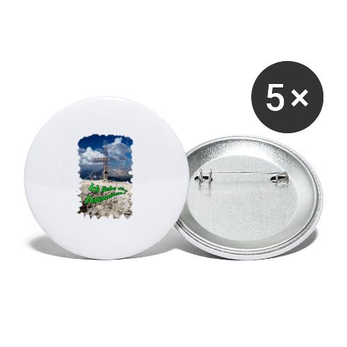 Sass Pordoi - Buttons groß 56 mm (5er Pack)