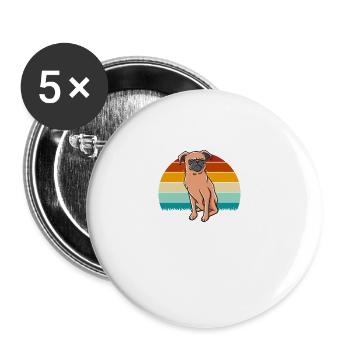 I Love My Ungrateful Children Funny Mother - Buttons large 2.2''/56 mm (5-pack) - white - Front