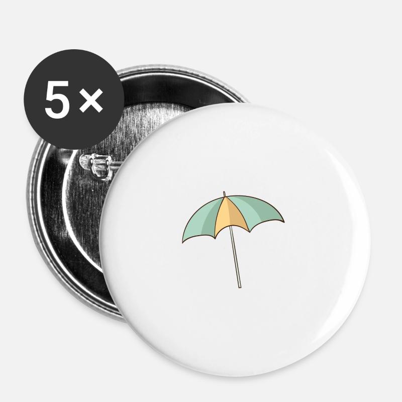 parasol - Buttons large 2.2''/56 mm (5-pack) - white