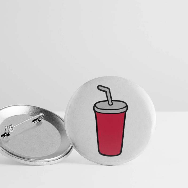 Mug Restaurant Buttons large 2.2''/56 mm (5-pack)