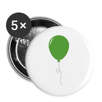 balloon - Buttons large 2.2''/56 mm (5-pack) - white - Front