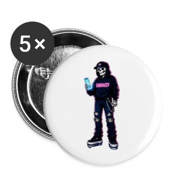 Sarkazzy Szkielet Hacker w streetwearowym swetrze