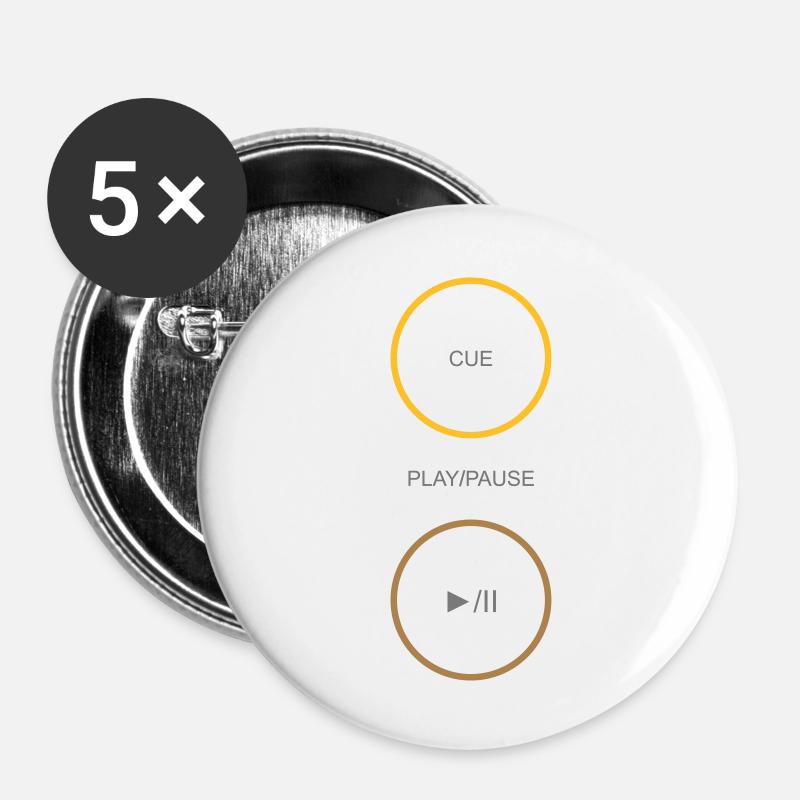 pdjuk-3 - Buttons large 2.2''/56 mm (5-pack) - white