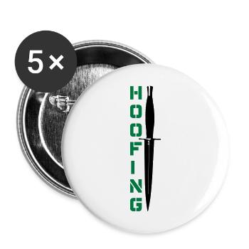 Hoofing Dagger - Buttons large 2.2''/56 mm (5-pack) - white - Front