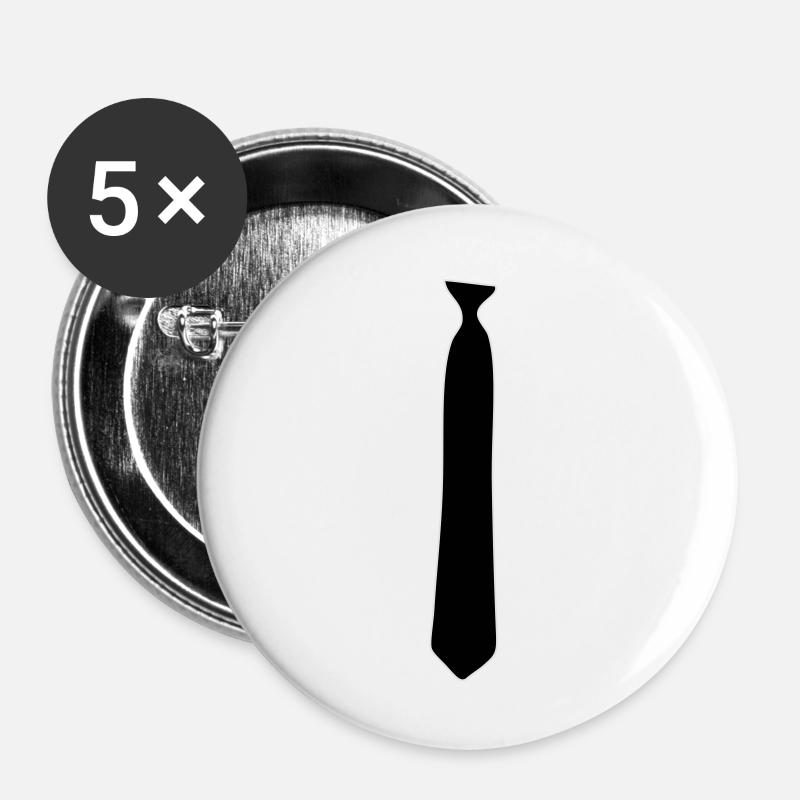 Badger - Buttons large 2.2''/56 mm (5-pack) - white