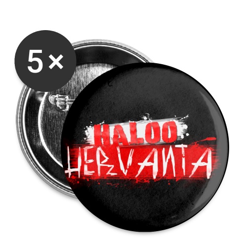 HALOO HERVANTA - Rintamerkit isot 56 mm (5kpl pakkauksessa)