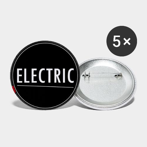 Electric (red light) - Buttons groß 56 mm (5er Pack)