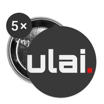 ULAI 3.0 round - Lot de 5 grands badges (56 mm) - blanc - Devant