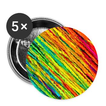 Fight The Demons - Buttons large 2.2''/56 mm (5-pack) - white - Front