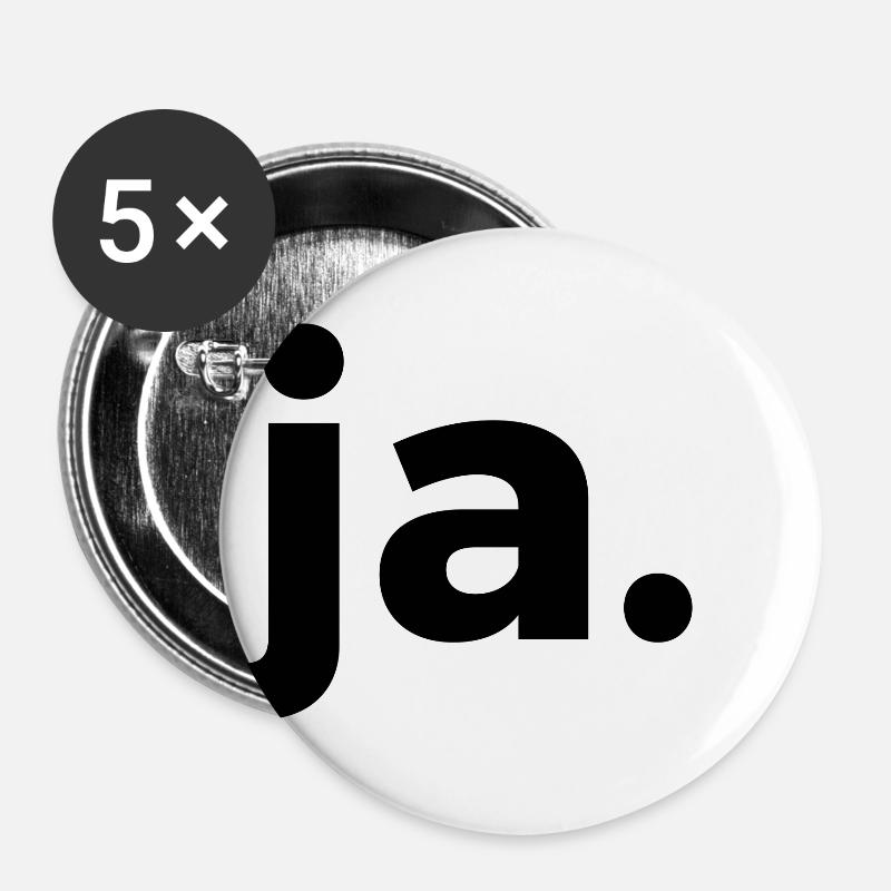Yes - Buttons large 2.2''/56 mm (5-pack) - white