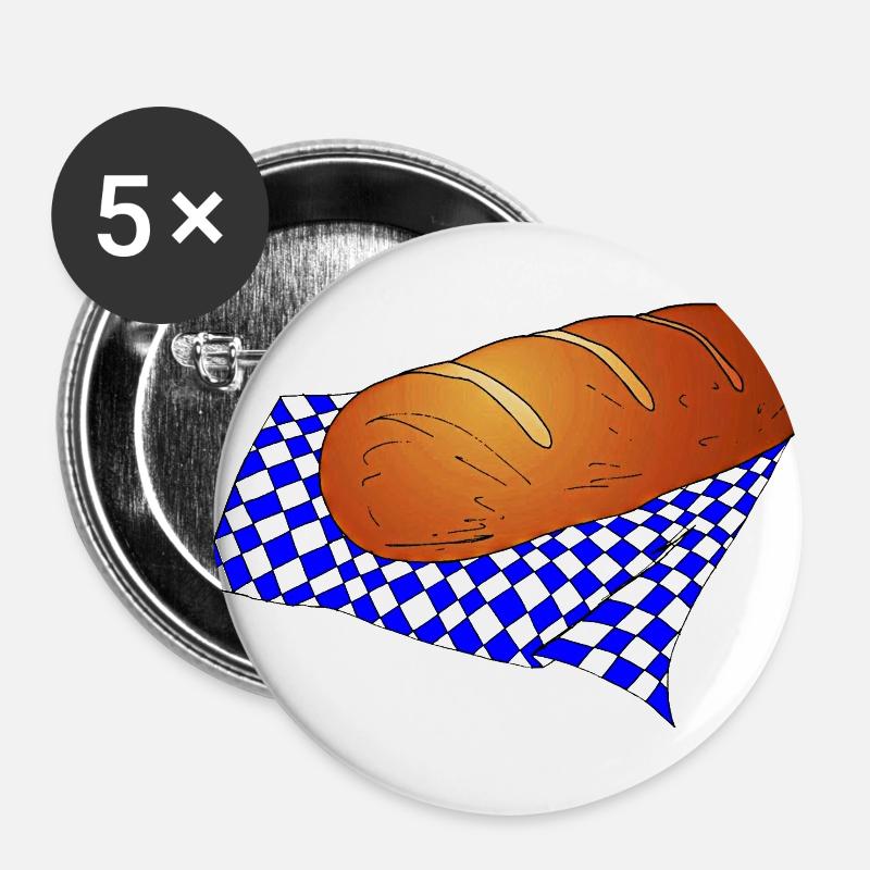 loaf - Buttons large 2.2''/56 mm (5-pack) - white