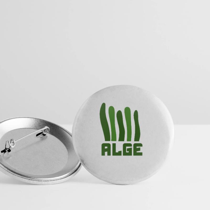 Algae Algae Algae Buttons large 2.2''/56 mm (5-pack)