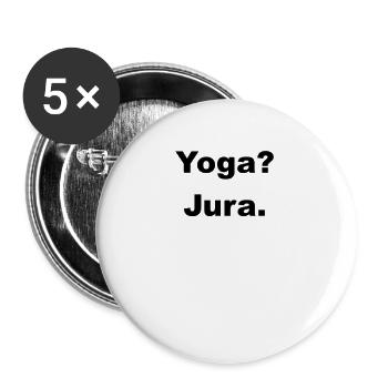 Yoga Jura - Buttons groß 56 mm (5er Pack) - Weiß - Vorne