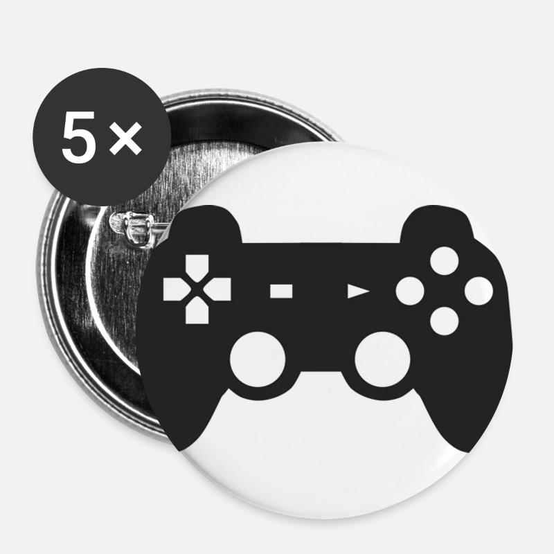 Controller - Buttons groß 56 mm (5er Pack) - Weiß