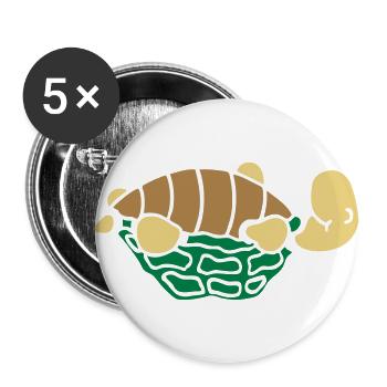 awaiting cane toad tanks - Buttons large 2.2''/56 mm (5-pack) - white - Front