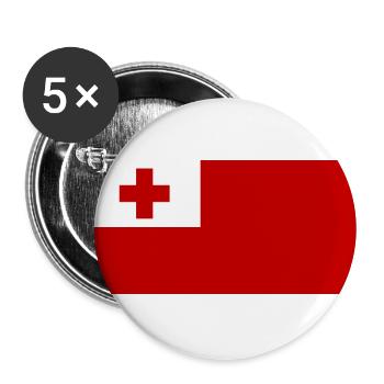 tonga - Buttons large 2.2''/56 mm (5-pack) - white - Front