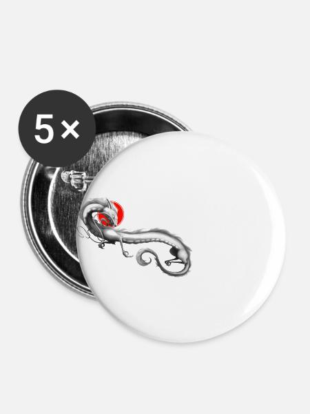 God 4 - Buttons large 2.2''/56 mm (5-pack) - white