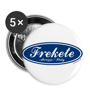 Frekete - Buttons large 2.2''/56 mm (5-pack) - white - Front