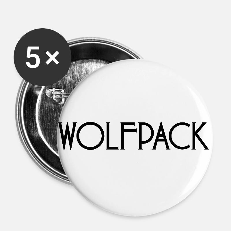 Wolfpack 2 - Buttons large 2.2''/56 mm (5-pack) - white