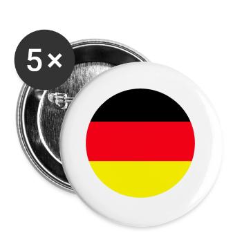 MARKTREDWITZ - Buttons large 2.2''/56 mm (5-pack) - white - Front