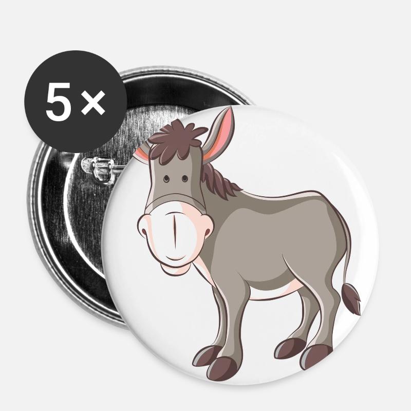 ass - Buttons large 2.2''/56 mm (5-pack) - white