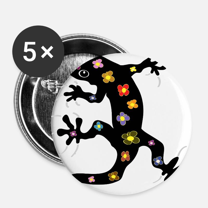 salamander - Buttons large 2.2''/56 mm (5-pack) - white