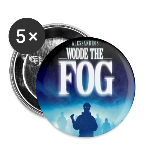 WODDE THE FOG | cinemaVOLANTE - Buttons groß 56 mm (5er Pack)