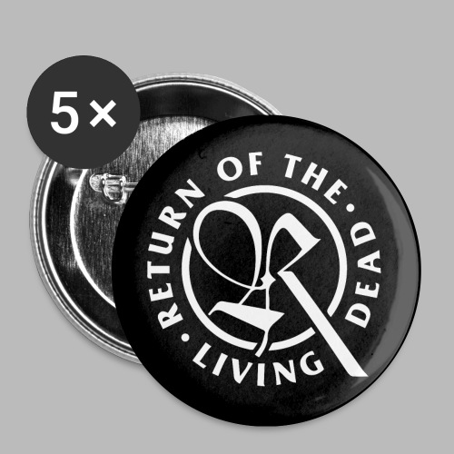 Return of the Living Dead - Logo - Buttons groß 56 mm (5er Pack)