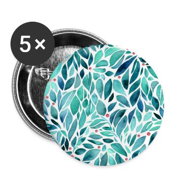 Watercolour sheets - Buttons large 2.2''/56 mm (5-pack) - white - Front
