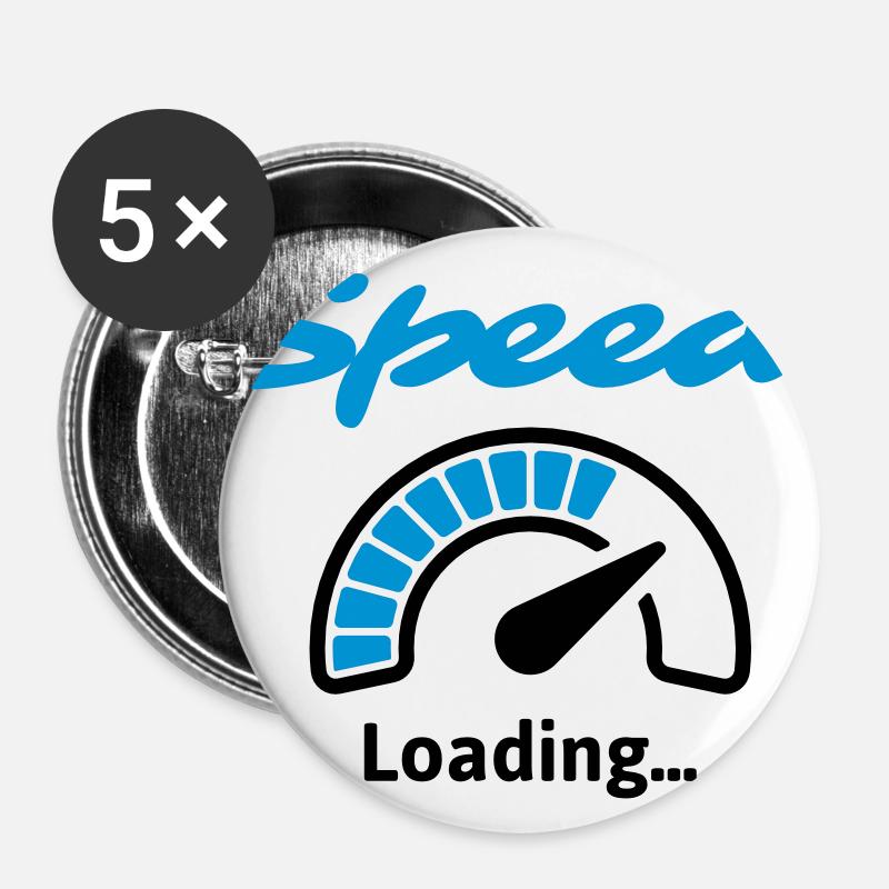 Speed Loading ... - Buttons large 2.2''/56 mm (5-pack) - white