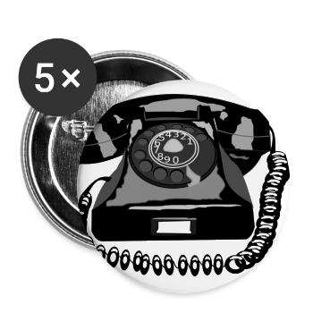 telephone mobile phone mobile phone retro3 - Buttons large 2.2''/56 mm (5-pack) - white - Front
