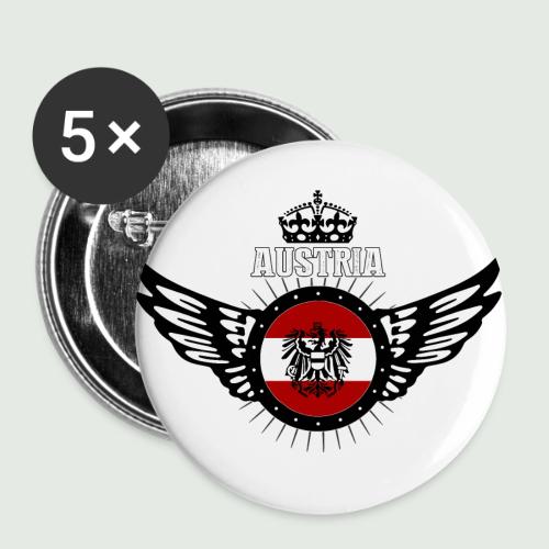 Österreich - Buttons large 2.2''/56 mm (5-pack)