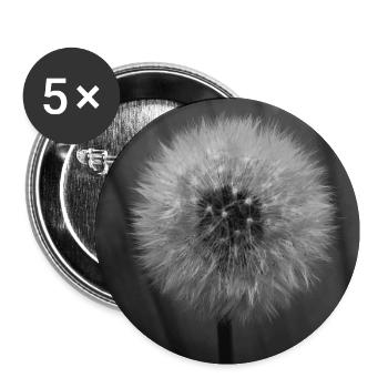 Collection Natur - Buttons groß 56 mm (5er Pack) - Weiß - Vorne
