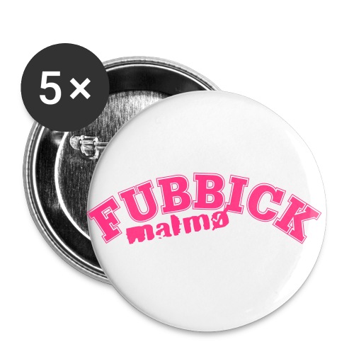 fubbick vector - Stora knappar 56 mm (5-pack)