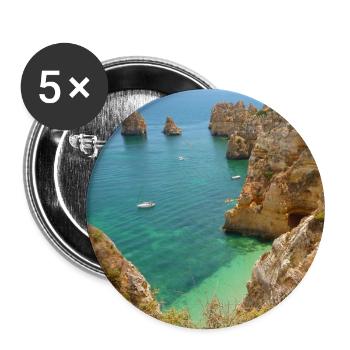 Ponta da piedade - Lagos - Buttons large 2.2''/56 mm (5-pack) - white - Front