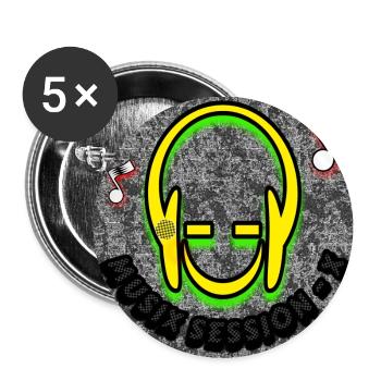 MUSIX SESSION - X - Image - 2023 - Buttons large 2.2''/56 mm (5-pack) - white - Front