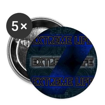 Vie extrême - Image - 2023 - Lot de 5 grands badges (56 mm) - blanc - Devant