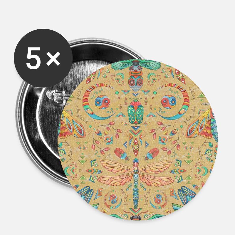 supernova.light - Buttons large 2.2''/56 mm (5-pack) - white