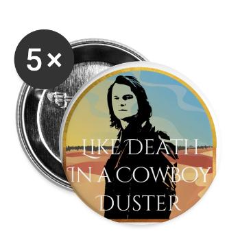 Vampire Academy badass Dimitri Belikov - Buttons groß 56 mm (5er Pack) - Weiß - Vorne