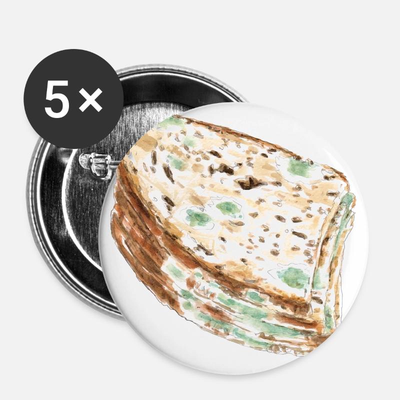 Moldy bread / fungi / mushrooms - Buttons large 2.2''/56 mm (5-pack) - white