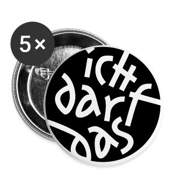 I'll do it - Buttons large 2.2''/56 mm (5-pack) - white - Front