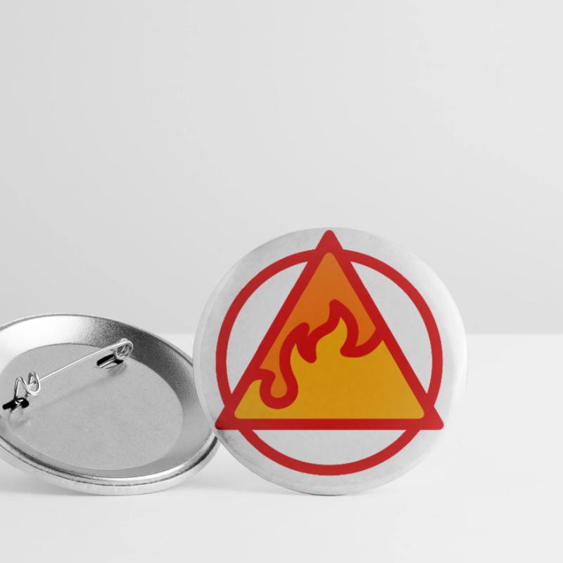 FIRE ELEMENT Buttons large 2.2''/56 mm (5-pack)