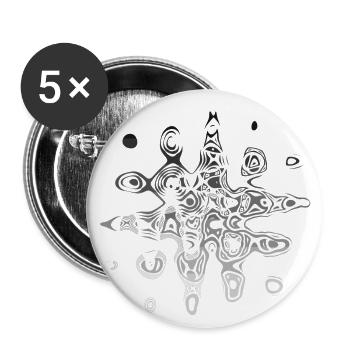 Résumé n° 52 - Lot de 5 grands badges (56 mm) - blanc - Devant