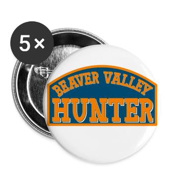 Beaver Valley Hunter Beaver Valley Hunter Men - Buttons large 2.2''/56 mm (5-pack) - white - Front